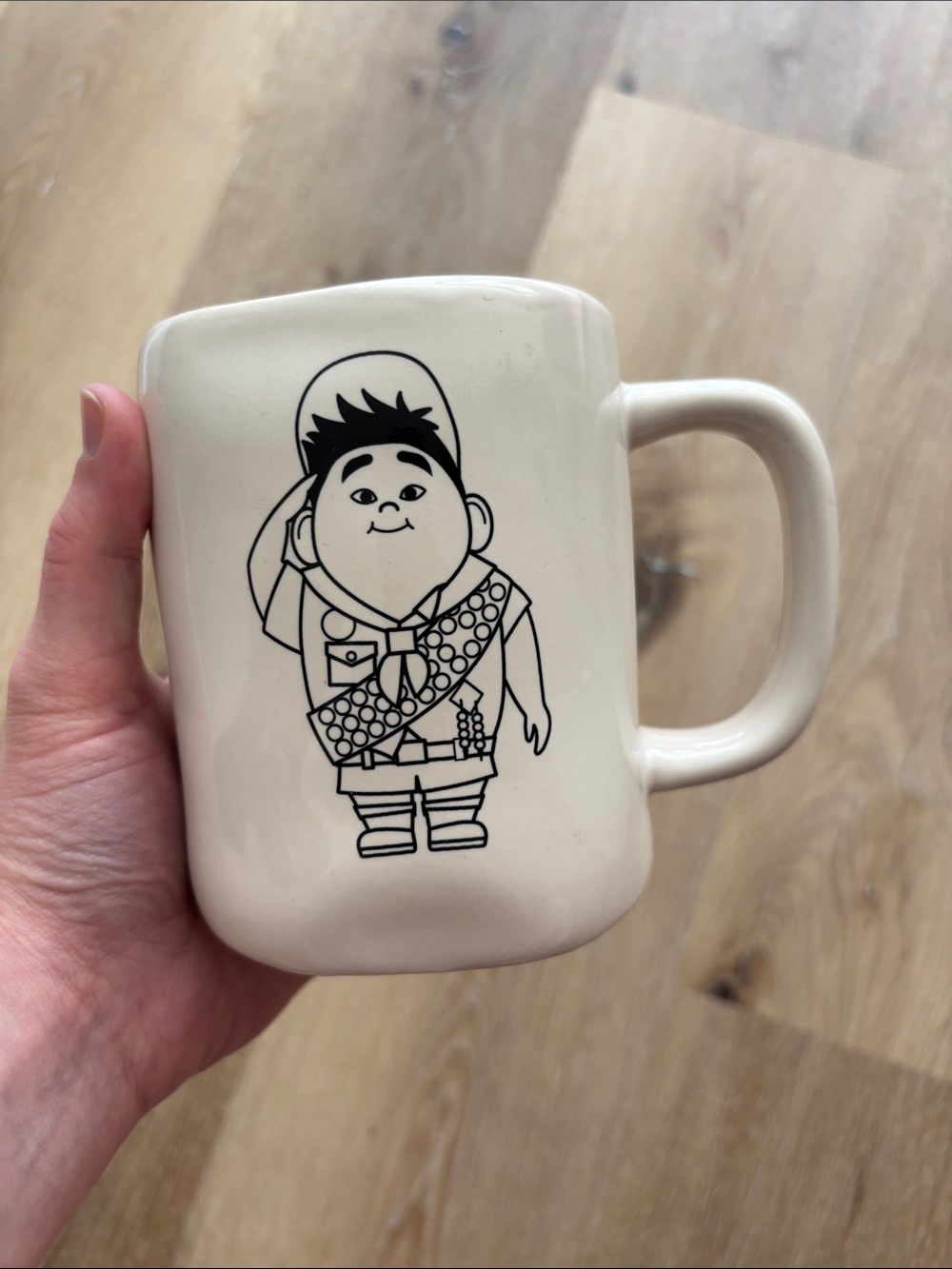 Rae Dunn Wilderness Explorer Disney Pixar Up Ceramic Mug